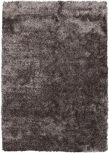 Bruno Banani Hochflor-Teppich "Alga" rechteckig 40 mm Höhe Uni, Shaggy, Lan günstig online kaufen