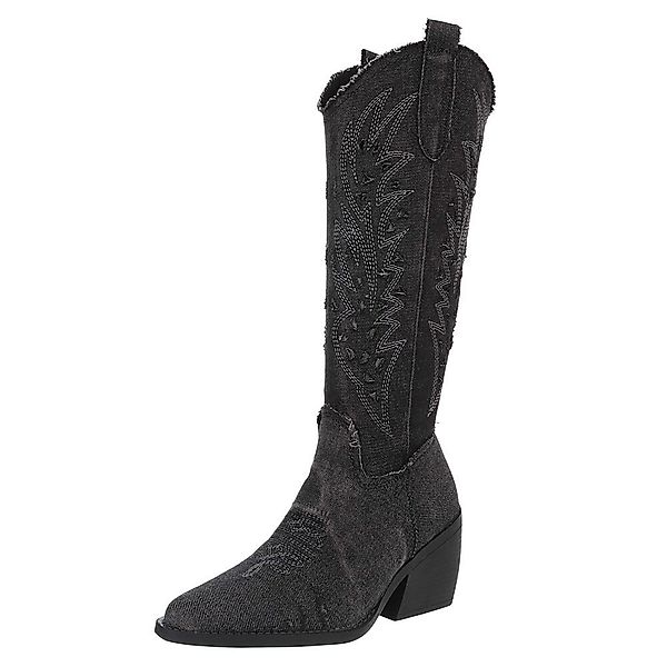 Ital-Design Damen Cowboyboots Western Sommerboots (88843830) günstig online kaufen