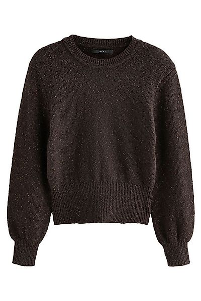 Next Strickpullover Taillierter Pullover mit Schulterpolstern (1-tlg) günstig online kaufen