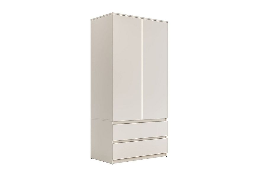 Lookway Kleiderschrank HANA SS-90 Zweitüriger Schrank Breite: 90 cm günstig online kaufen