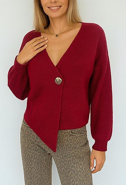 Worldclassca Cardigan WORLDCLASSCA Cardigan Strickjacke V-Ausschnitt Pulllo günstig online kaufen