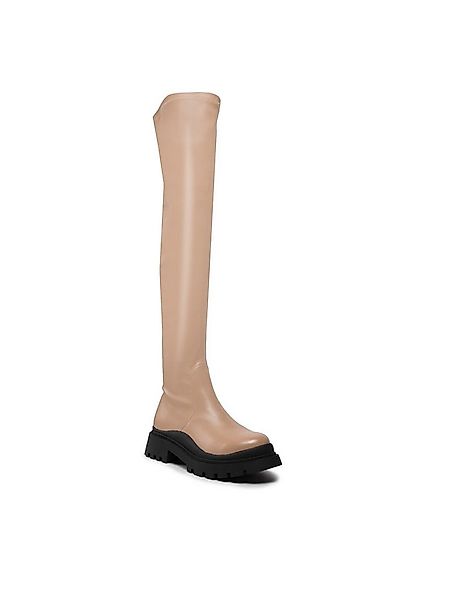DeeZee Overknees ZAL13125-1 Beige Overkneestiefel günstig online kaufen