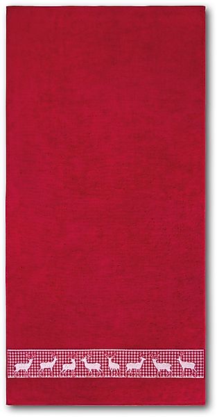 Dyckhoff Duschtuch Hirschparade, Frottier (1-St), Made günstig online kaufen