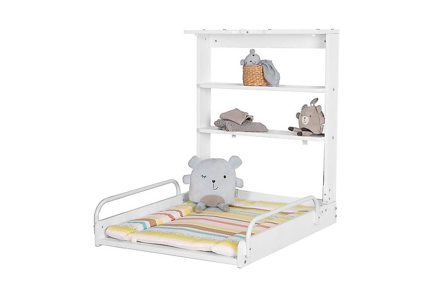 roba® Wickelregal Dschungelbaby, klappbarer Wickeltisch, inkl. Wickelauflag günstig online kaufen