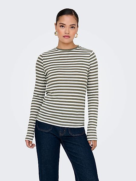 ONLY Langarmshirt ONLMAI STRIPE L/S TOP JRS NOOS günstig online kaufen
