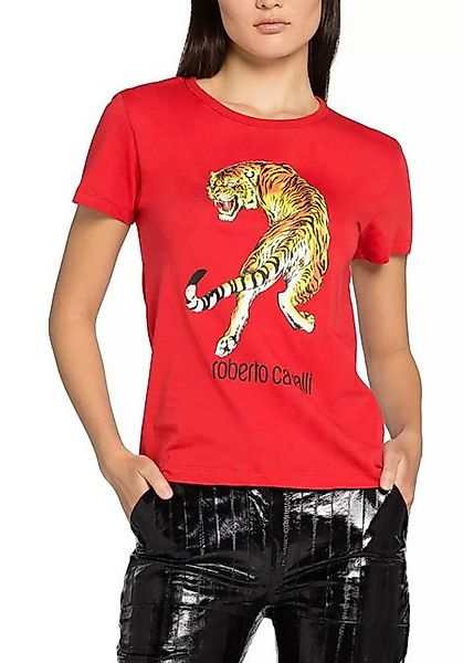 roberto cavalli T-Shirt Firenze RC Tiger Logo Cotton gehört zur ikonischen günstig online kaufen