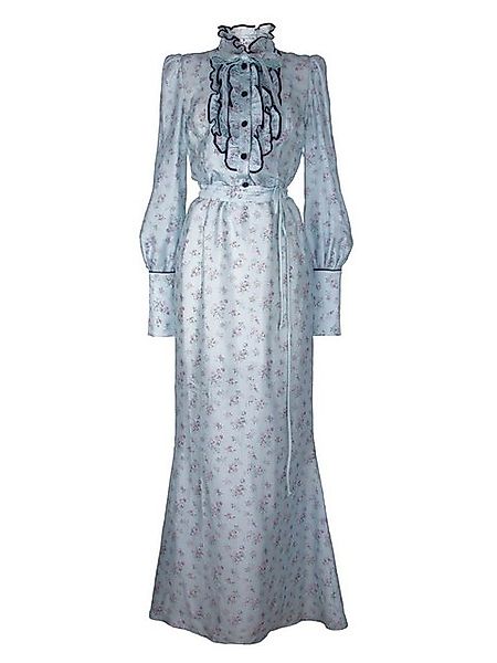 RUA & RUA Cocktailkleid Seidenkleid Maxikleid Floral Abendkleid Kleid aus S günstig online kaufen