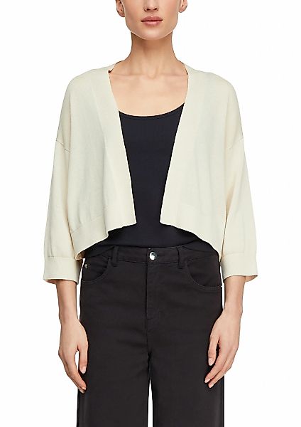 Comma Strickjacke mit Bündchen günstig online kaufen