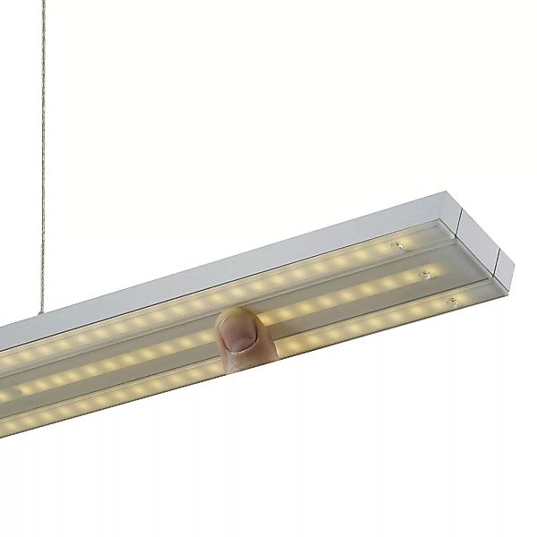 BANKAMP Lightline V3 flex LED-Hängelampe down alu günstig online kaufen