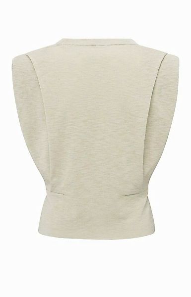 YAYA Kurzarmshirt Shoulder detail sweater günstig online kaufen