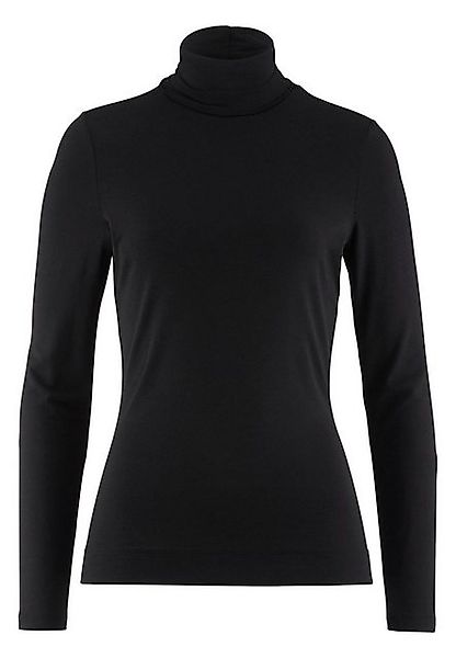 Hessnatur T-Shirt Rollkragen aus TENCEL™Modal (1-tlg) günstig online kaufen