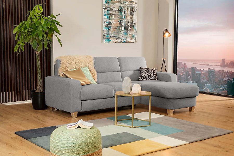 alina Ecksofa "Ilana" wahlweise mit Bettfunktion und Stauraum günstig online kaufen