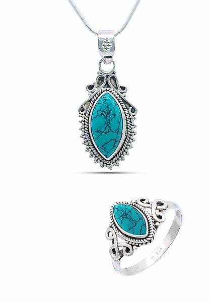 mantraroma Schmuckset ANULA echt 925 Silber günstig online kaufen