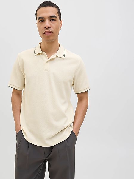 Jack & Jones Poloshirt "JJEAUSTIN POLO SS NOOS" Materialmix, regular fit günstig online kaufen