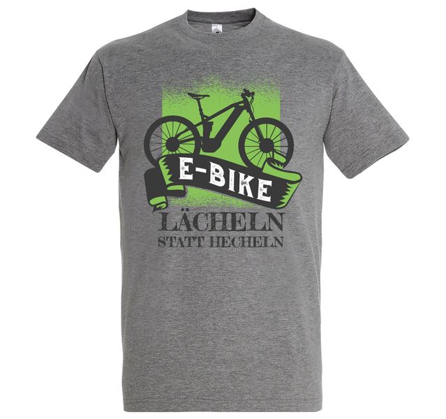 Youth Designz T-Shirt E-Bike Lächeln Statt günstig online kaufen