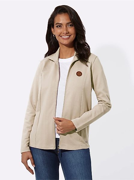 Casual Looks Shirtjacke "Sweatjacke", (1 tlg.) günstig online kaufen