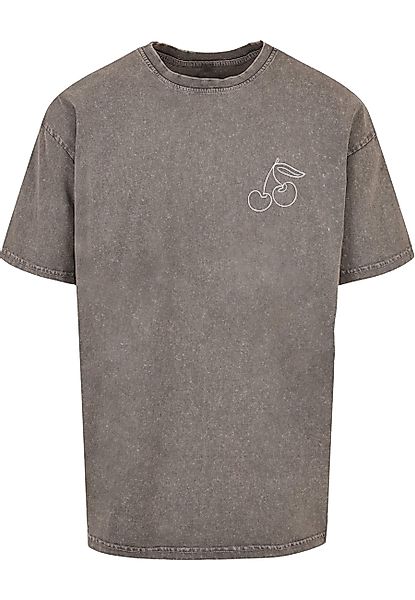 Merchcode T-Shirt "Merchcode Herren Cherry Acid Washed Oversize Tee", (1 tl günstig online kaufen