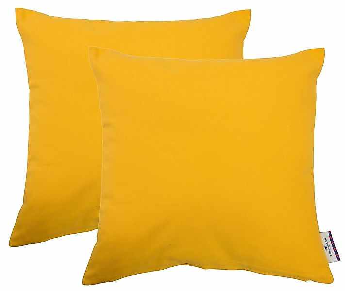 TOM TAILOR HOME Dekokissen Dove, unifarben, Kissenhüllen ohne Füllung, 2er günstig online kaufen