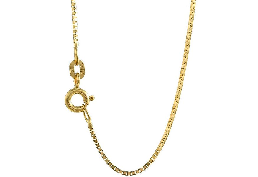HOPLO Goldkette Goldkette Venezianerkette Halskette 0,8 mm - 38 cm 333-8 Ka günstig online kaufen