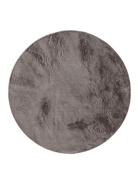 benuta Fellteppich Furry, rund, Höhe: 11 mm, Teppich Wohnzimmer, Esszimmer, günstig online kaufen