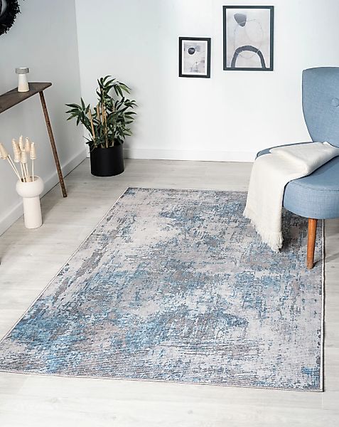 Myflair Möbel & Accessoires Teppich "Avery" rechteckig 10 mm Höhe Kurzflor, günstig online kaufen