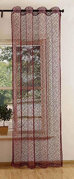 Gardinenbox Gardine, Ösen (1 St), transparent, günstig online kaufen