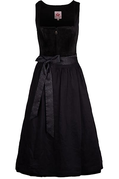 Spieth & Wensky Dirndl Dirndl Glada 70cm Länge schwarz günstig online kaufen