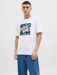 Jack & Jones Print-Shirt JJHAWAII SHAPE günstig online kaufen