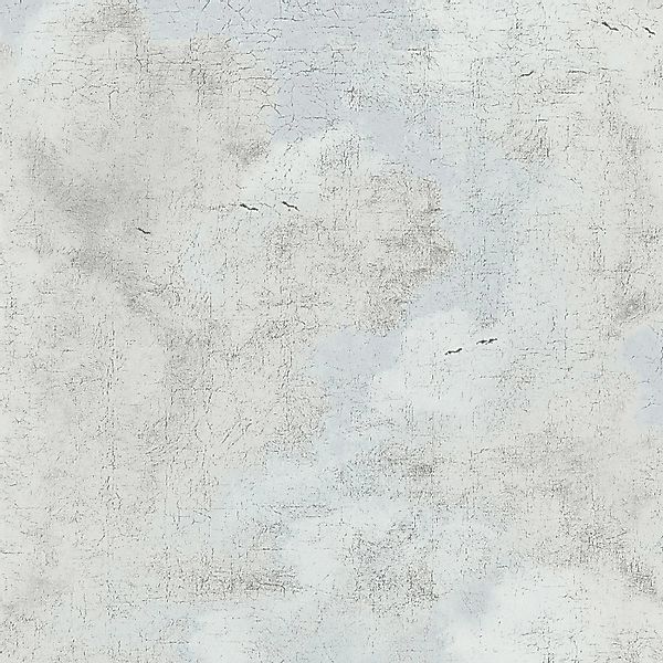 Bricoflor Vliestapete mit Himmel Wolken und Vögel auf Gemälde Tapete Hellbl günstig online kaufen