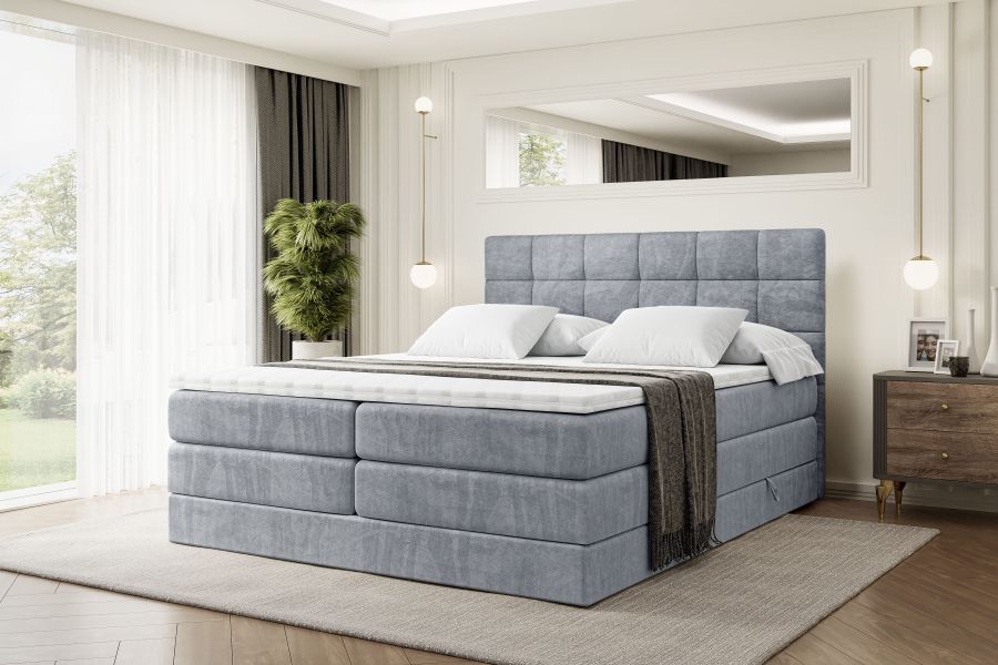 ALTDECOR Boxspringbett BRUGO KING (mit Matratze günstig online kaufen