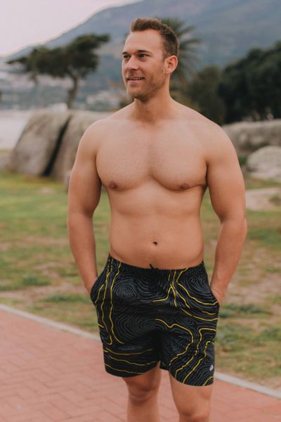 GUGGEN Mountain Badehose Herren Badehosen Badeshorts günstig online kaufen