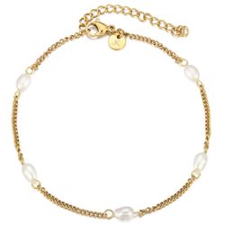 Kim Johanson Fußkette Perle (1-tlg), mit günstig online kaufen