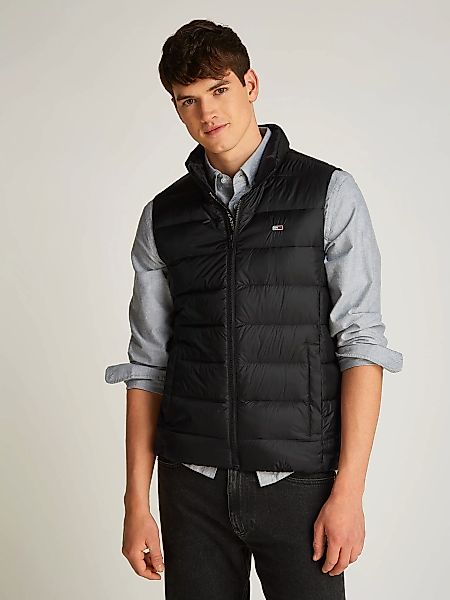 Tommy Jeans Plus Steppweste "TJM LT DOWN VEST EXT", in Großen Größen, Logos günstig online kaufen