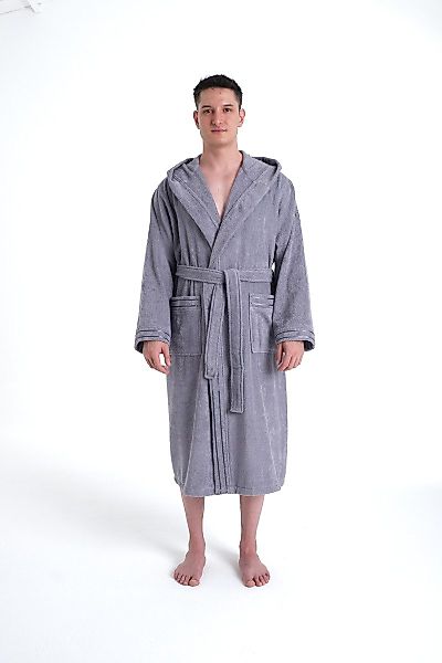Bruno Banani Herrenbademantel Clement, ideal für günstig online kaufen