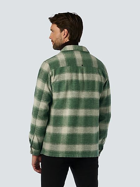 NO EXCESS Langarmshirt, Overshirt im Karo-Design günstig online kaufen