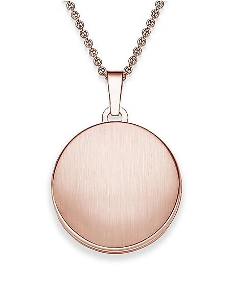 Amoonic Amulett Medaillon Rund zum Öffnen für Bilder Silber 925 Kette für F günstig online kaufen