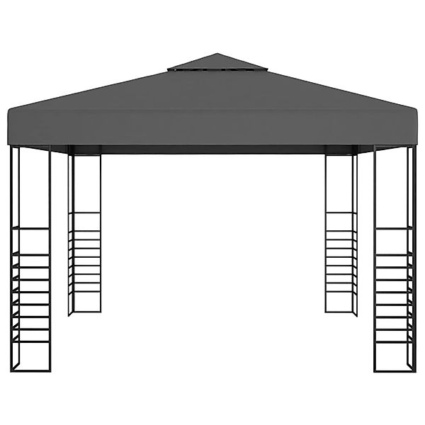 vidaXL Gartenpavillon 3x3 m Anthrazit günstig online kaufen