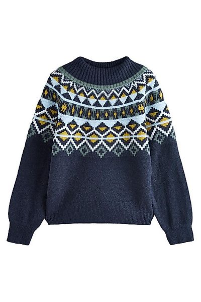 LAURA ASHLEY Strickpullover Laura Ashley Rollkragenpullover mit Norwegermus günstig online kaufen