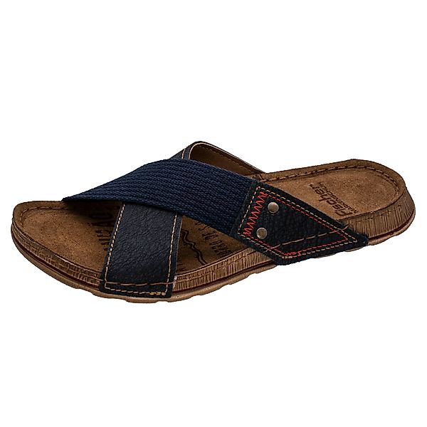 Fischer-Markenschuh Lukas Pantolette aus Vegano (Lederimitat), günstig online kaufen