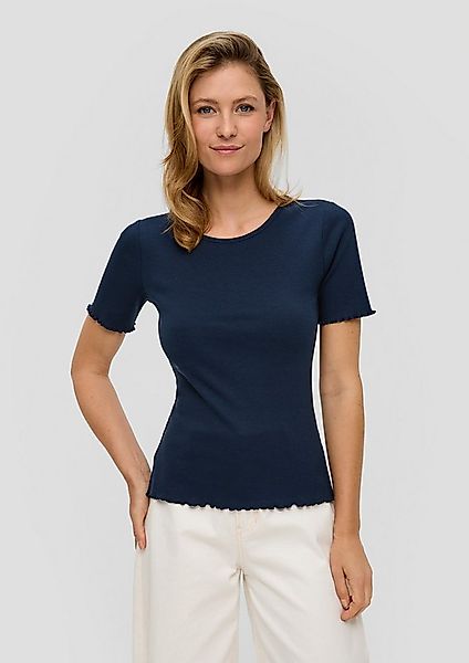 s.Oliver Kurzarmshirt T-Shirt Elastisches T-Shirt im Slim Fit mit Rundhalsa günstig online kaufen