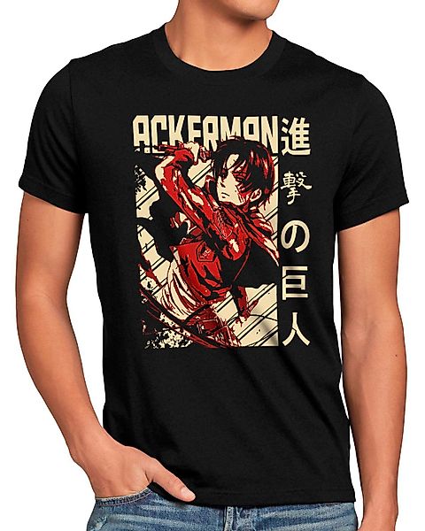 style3 T-Shirt Brave Ackerman attack anime günstig online kaufen