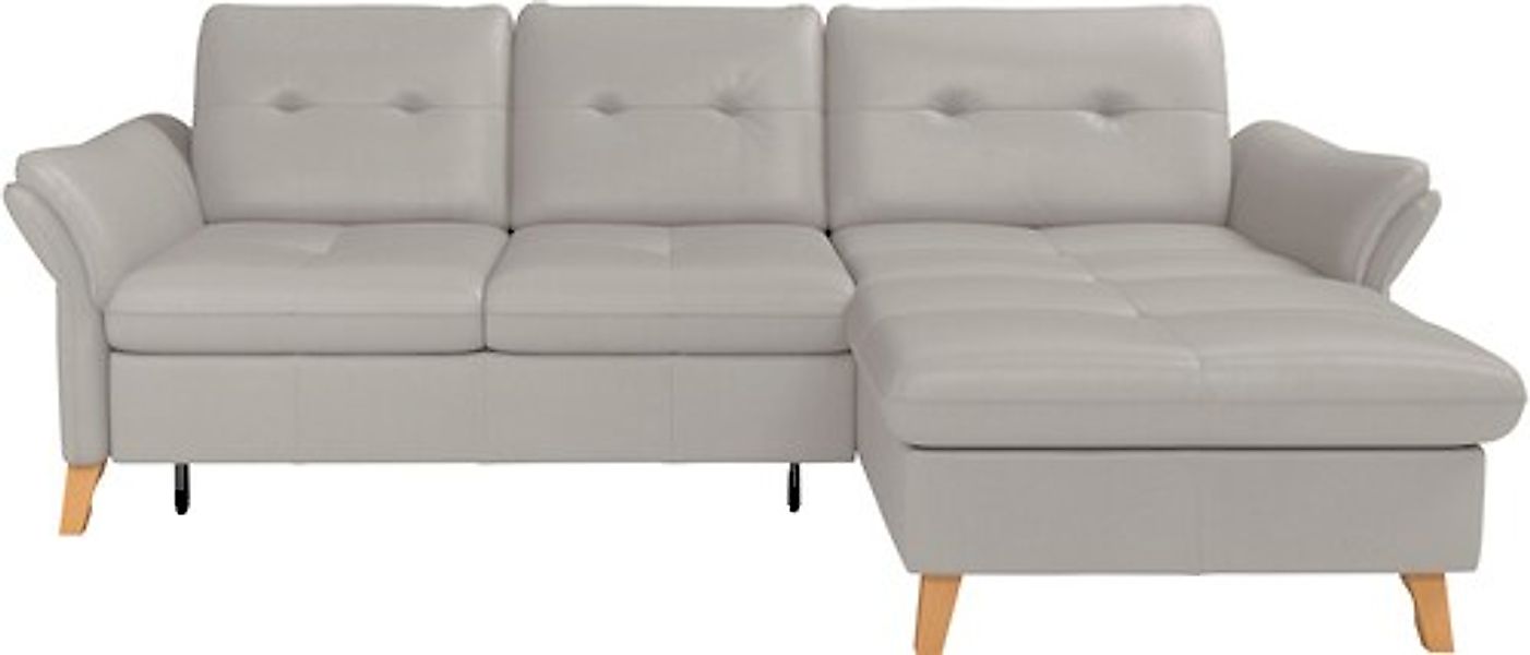 sit&more Ecksofa »Göteborg« Sitztiefenverstellung und Federkern, wahlweise günstig online kaufen