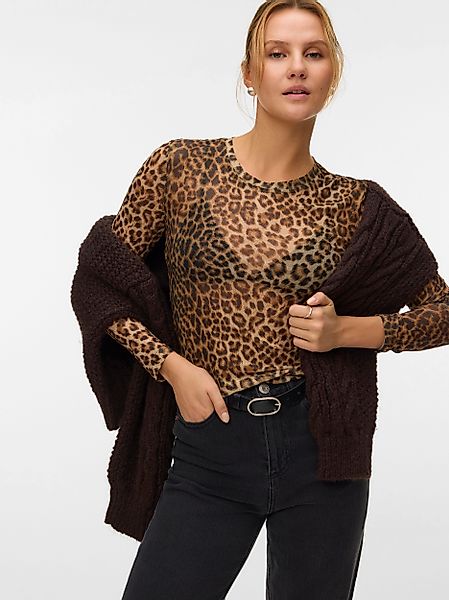 Vero Moda Langarmshirt VMLOVA LS MESH günstig online kaufen