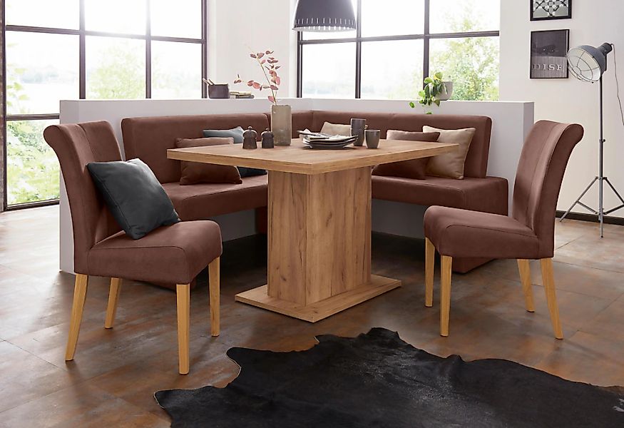 Home affaire Eckbank »Barcelona« In verschiedenen Stoffen und Farben günstig online kaufen