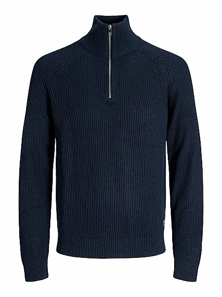 Jack & Jones PlusSize Troyer "JJPANNEL KNIT HALF ZIP AW25 PLS" günstig online kaufen