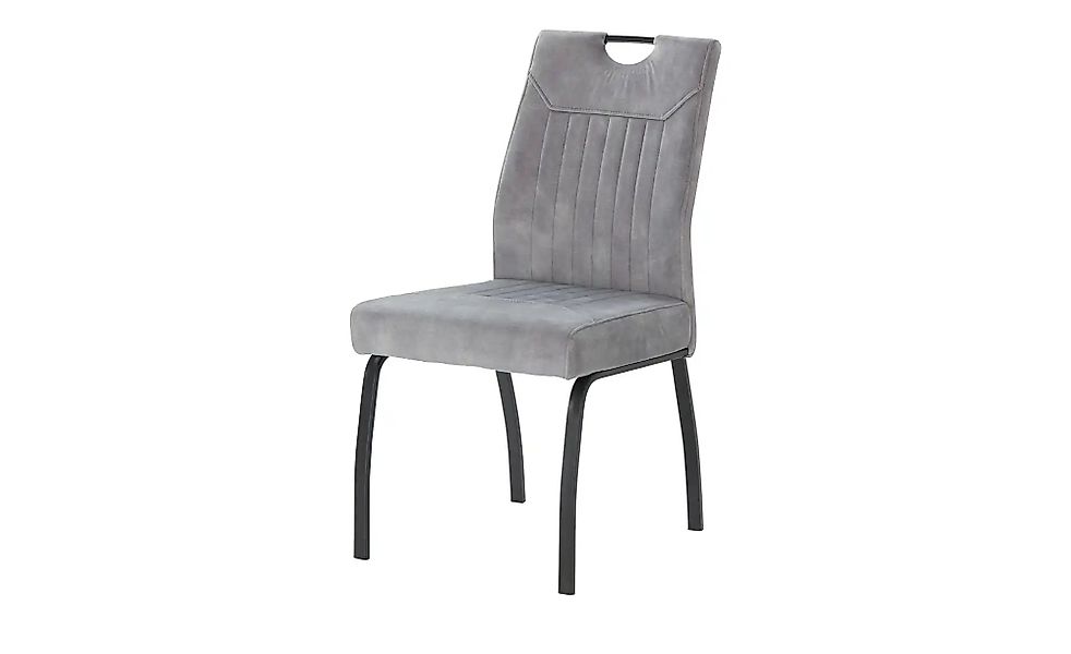 Stuhl extra belastbar Kenny ¦ grau ¦ Maße (cm): B: 51 H: 96,5 T: 65.5 Stühl günstig online kaufen