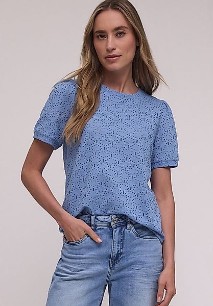 STREET ONE Spitzenshirt mit Spitze günstig online kaufen