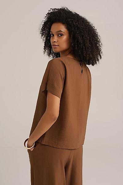WE Fashion Kurzarmbluse günstig online kaufen