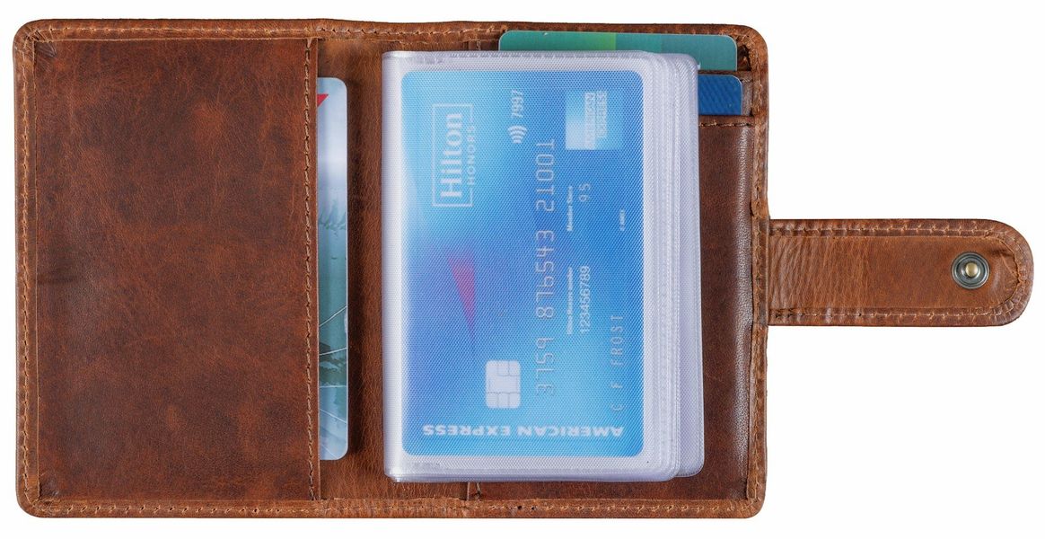 Benthill Kartenetui Echt Leder Kartenbörse für günstig online kaufen