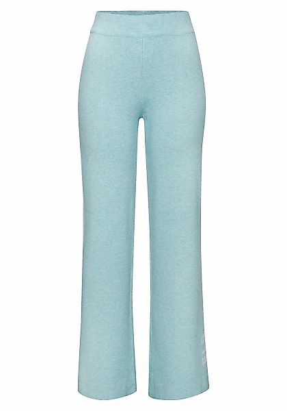 Elbsand Strickhose, mit weitem Bein und eingestricktem Logo, Loungewear günstig online kaufen